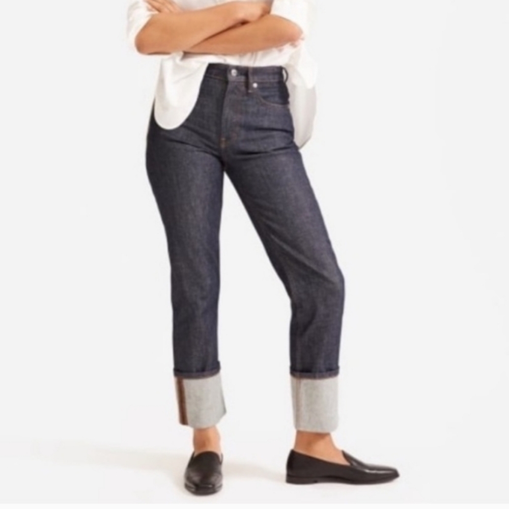 Everlane Jeans High Rise Straight Leg